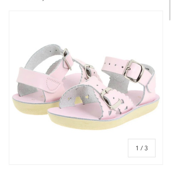 Sun San Shiny Pink Sweetheart Sandals - Picture 1 of 12